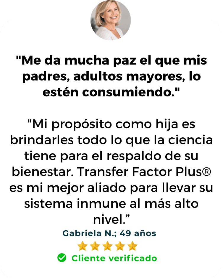 Hija de adultos mayores